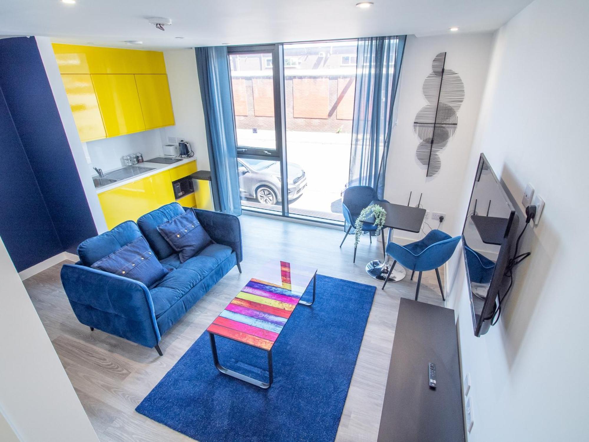 Blue Shade Studio Apartment In Sheffield City Exterior photo